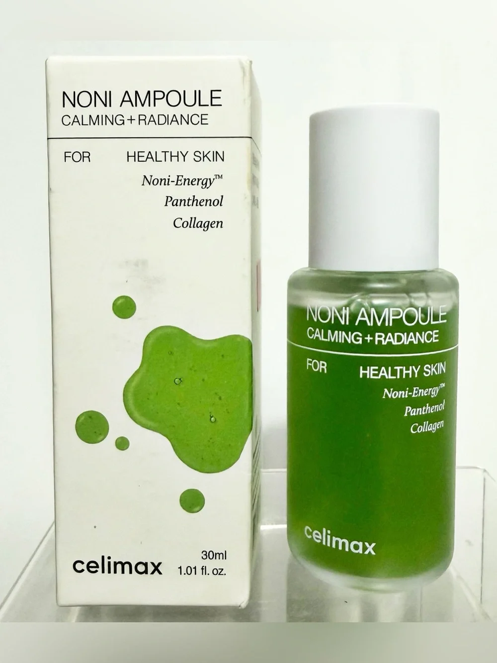 celimax NONI AMPOULE Calming + Radiance for Healthy Skin 30mL K-Beauty NIB